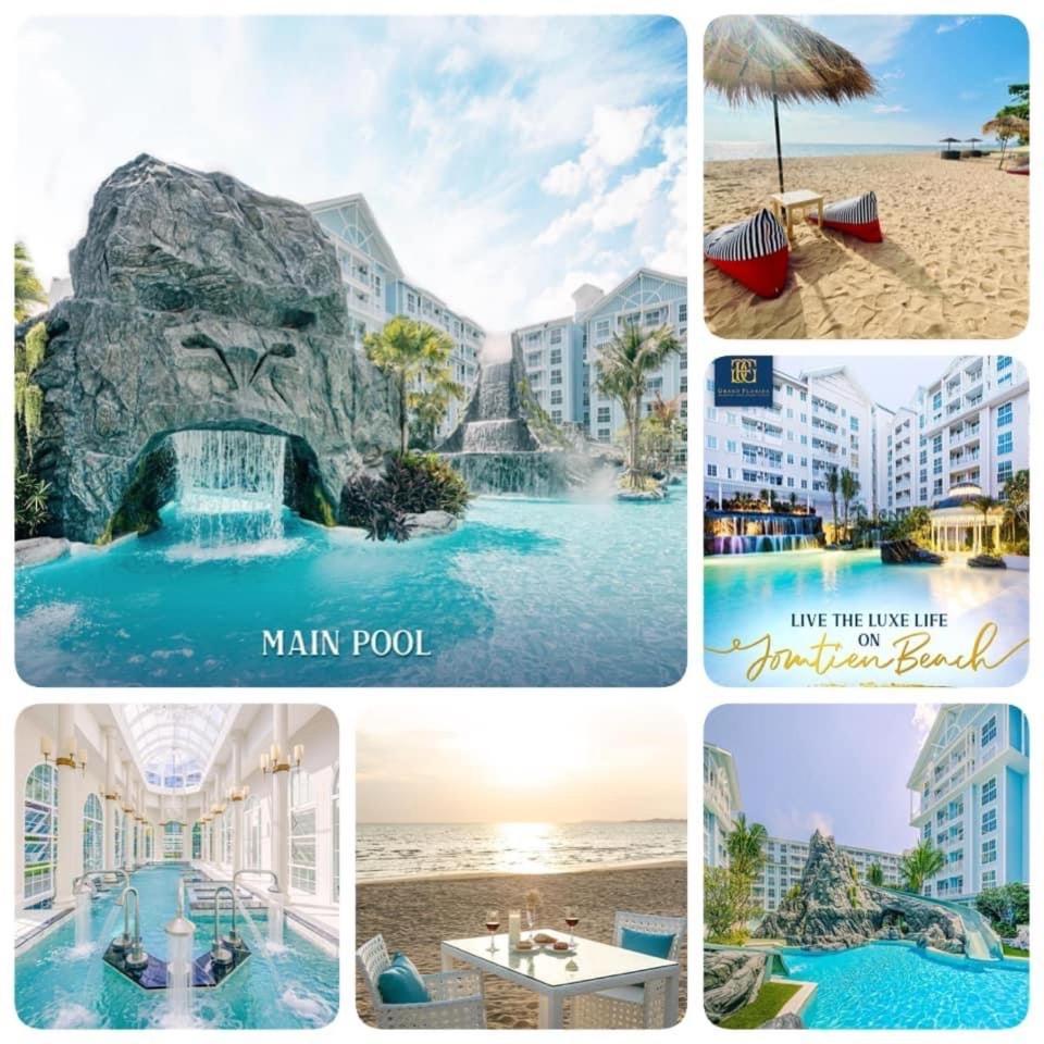 Grand Florida Beach Waterpark Condo Resort На Джомтиен Екстериор снимка